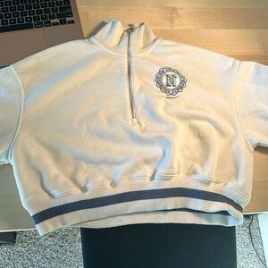 Nike Phoenix Fleece Cropped Half Zip